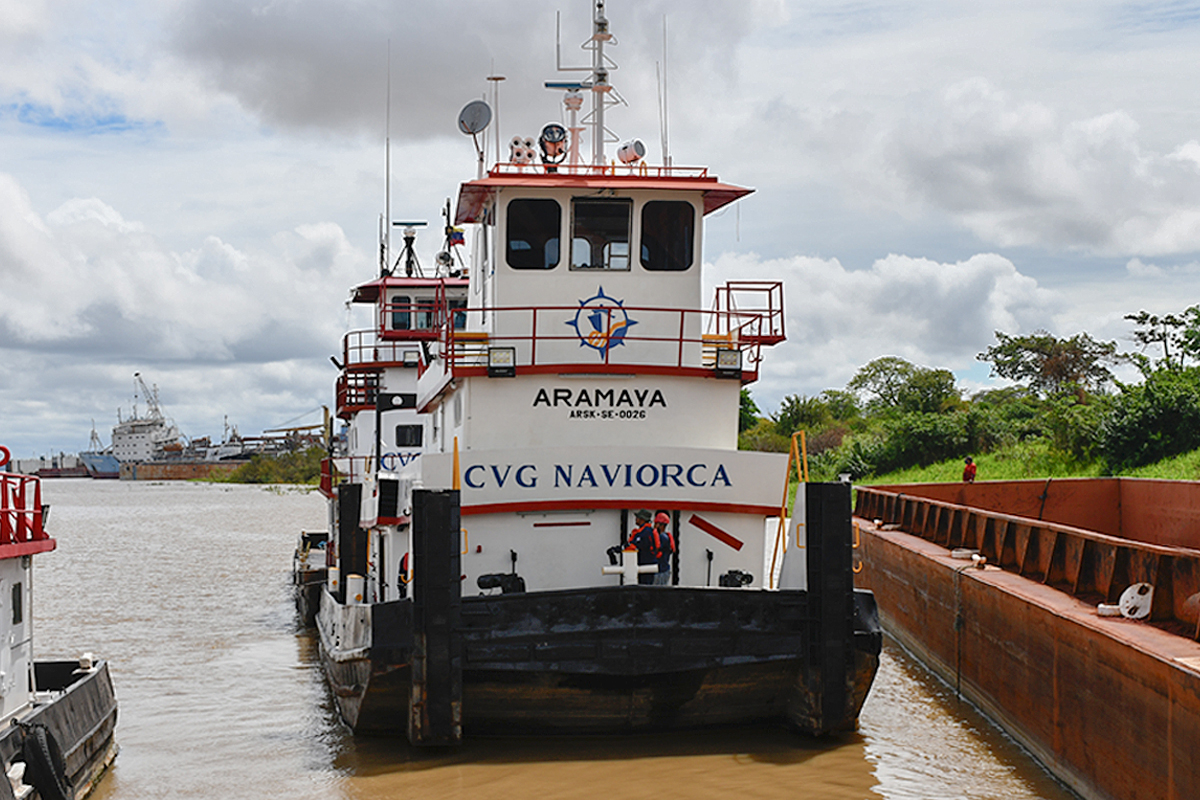 Motoempujador de Naviera del Orinoco